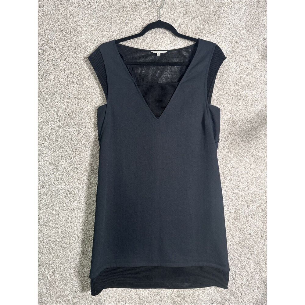 Rebecca Minkoff mesh panel size XS little black dress